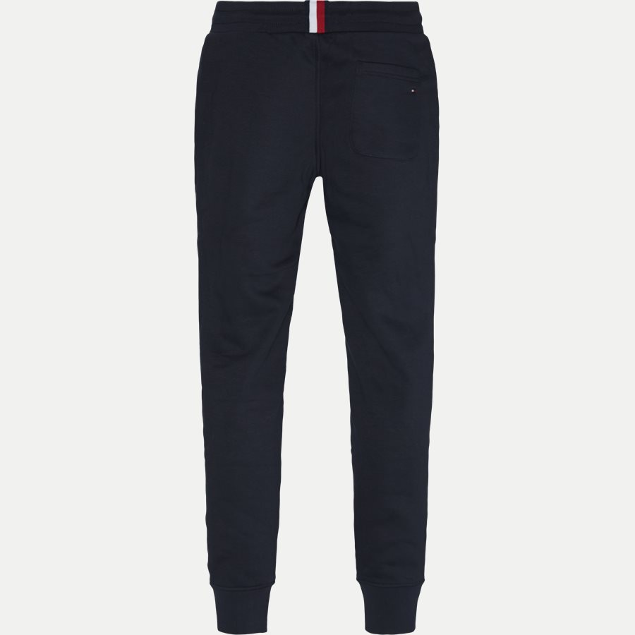 BASIC BRANDED SWEATPANTS - Basic Printed Sweatpants - Bukser - Regular - NAVY - 2