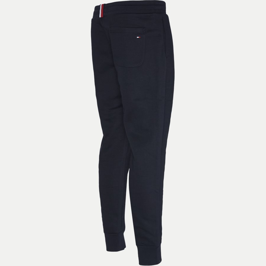 BASIC BRANDED SWEATPANTS - Basic Printed Sweatpants - Bukser - Regular - NAVY - 3