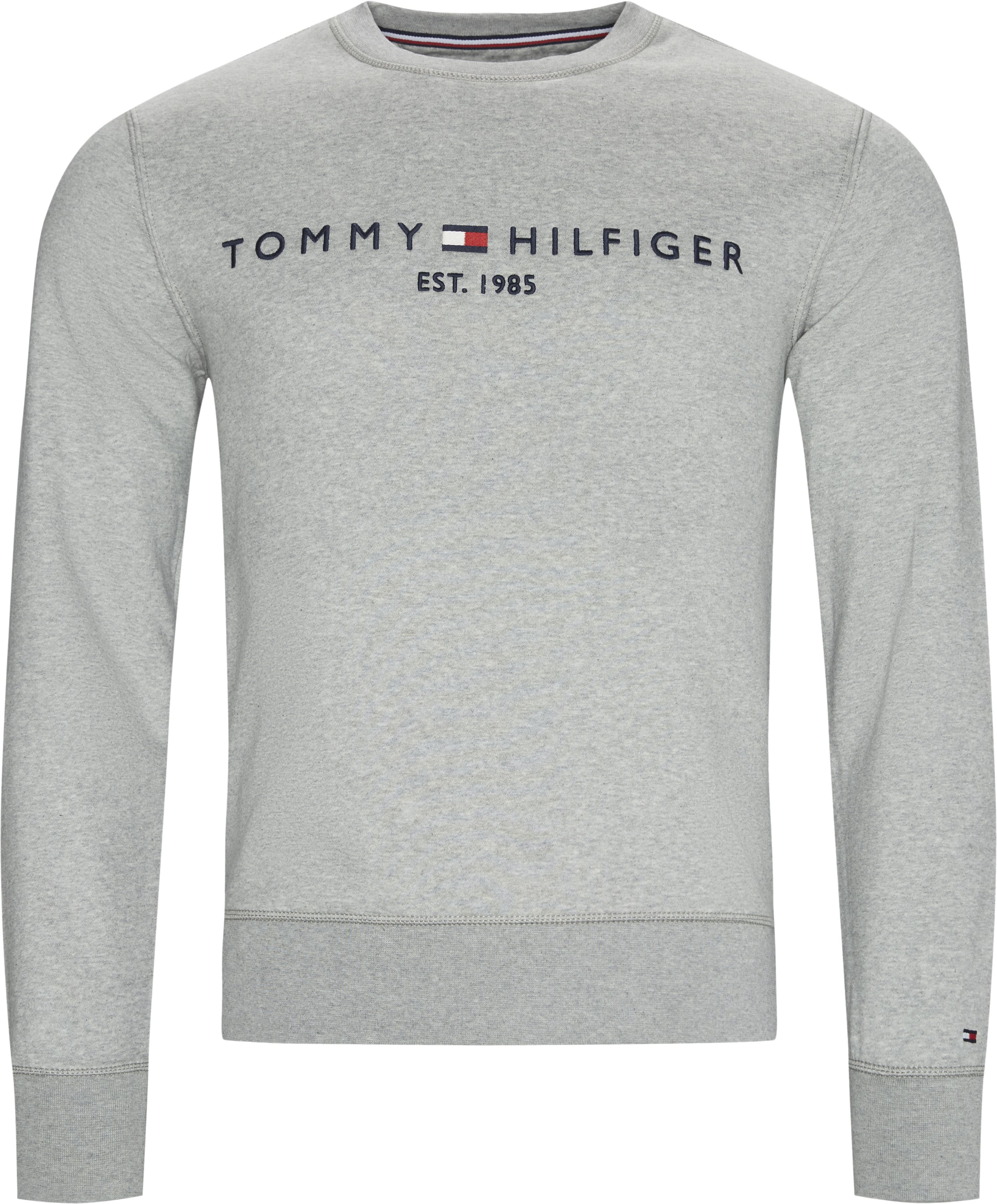 erstatte Erobre ligevægt TOMMY LOGO SWEATSHIRT Sweatshirts GRÅ fra Tommy Hilfiger 599 DKK