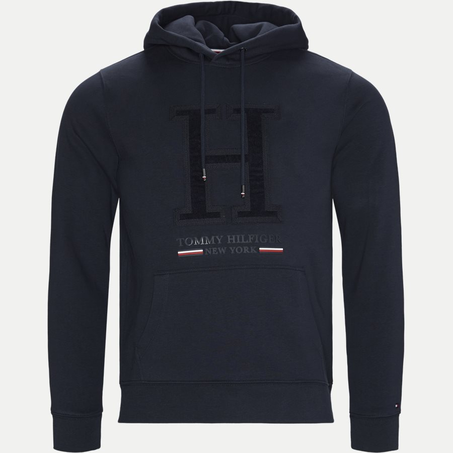 APLLIQUE ARTWORK HOODY - Applique Artwork Hoody - Sweatshirts - Regular - NAVY - 1