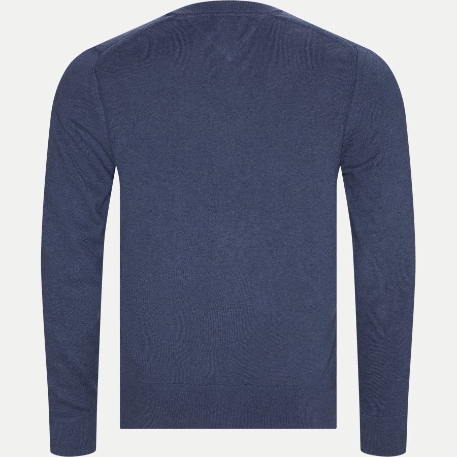 PIMA COTTON CASHMERE CREW NECK - Pima Cotton Cashmere Crew Neck - Strik - Regular - DENIM - 2