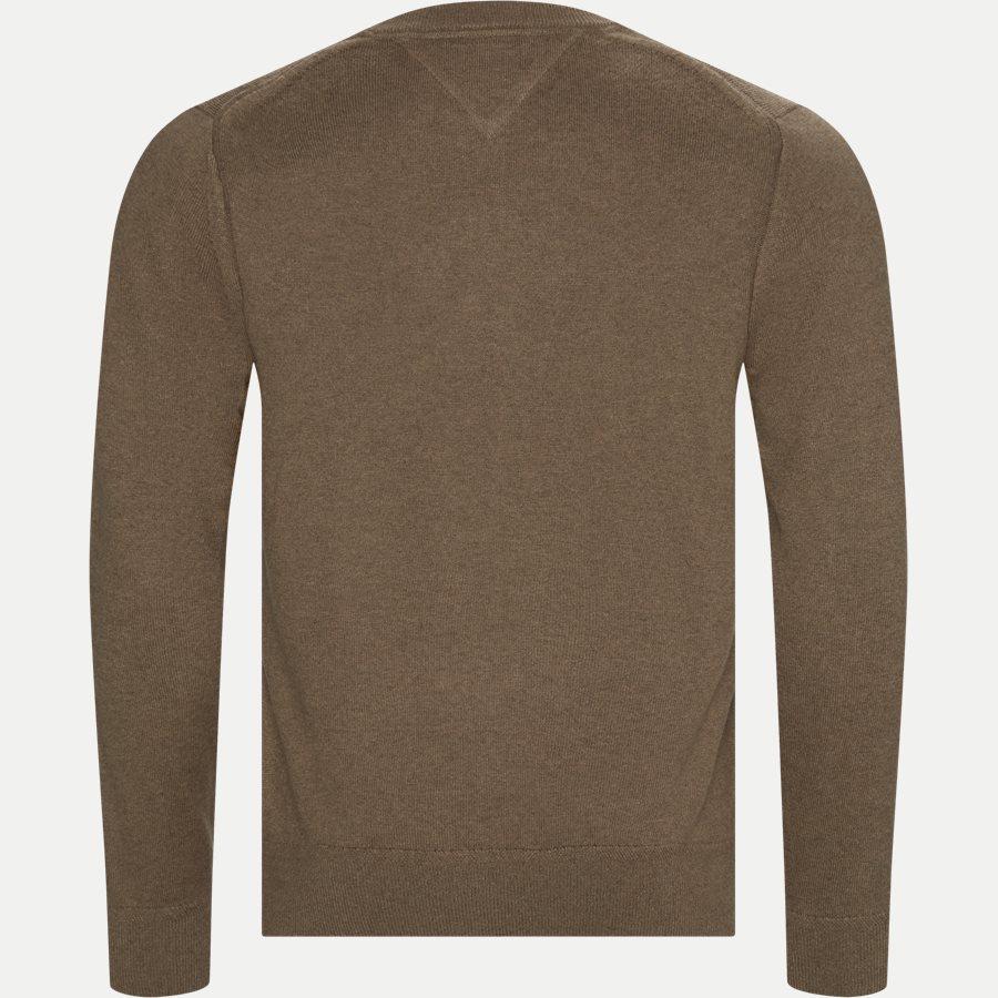 PIMA COTTON CASHMERE CREW NECK - Pima Cotton Cashmere Crew Neck - Strik - Regular - KHAKI - 2