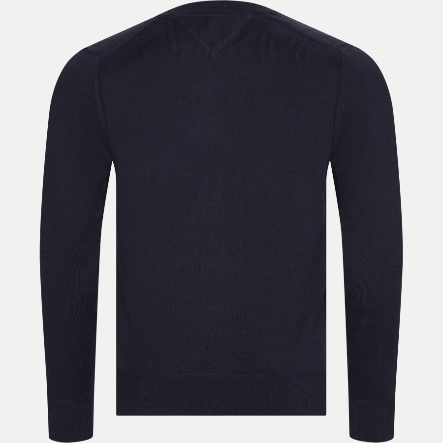 PIMA COTTON CASHMERE CREW NECK - Pima Cotton Cashmere Crew Neck - Strik - Regular - NAVY - 2