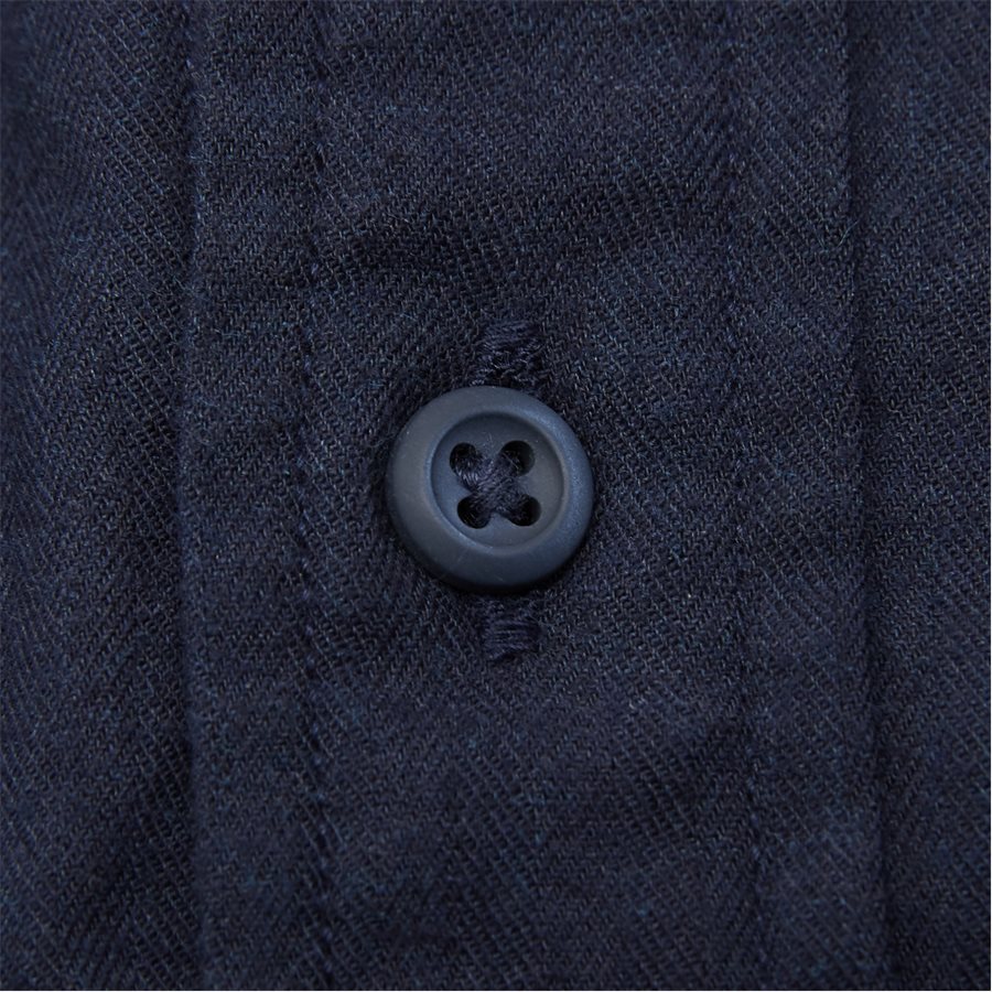 FLEX HERRINGBONE SHIRT - Flex Herringbone Shirt - Skjorter - Regular - NAVY - 6