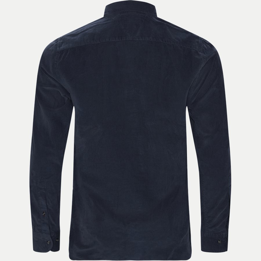 GARMENT DYED CORDUROY SHIRT - Garment Dyed Corduraoy Shirt - Skjorter - Regular - NAVY - 2