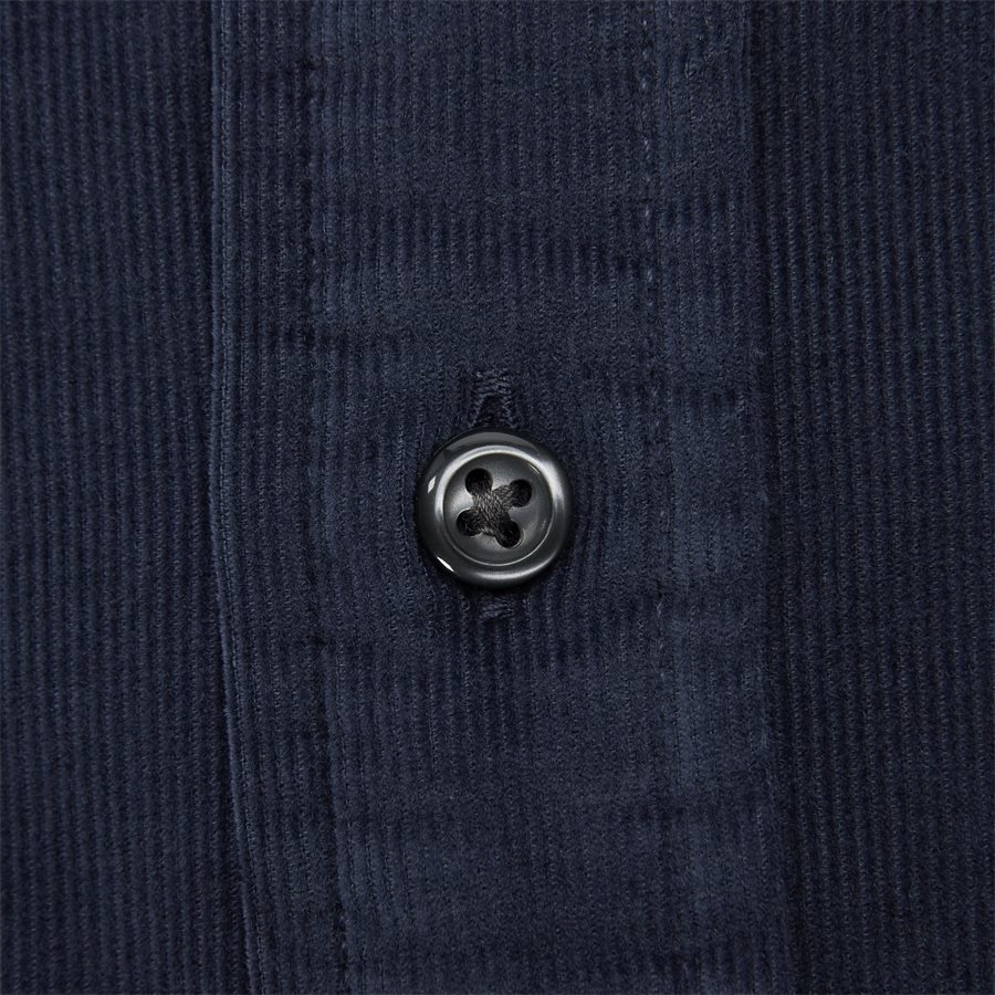 GARMENT DYED CORDUROY SHIRT - Garment Dyed Corduraoy Shirt - Skjorter - Regular - NAVY - 3