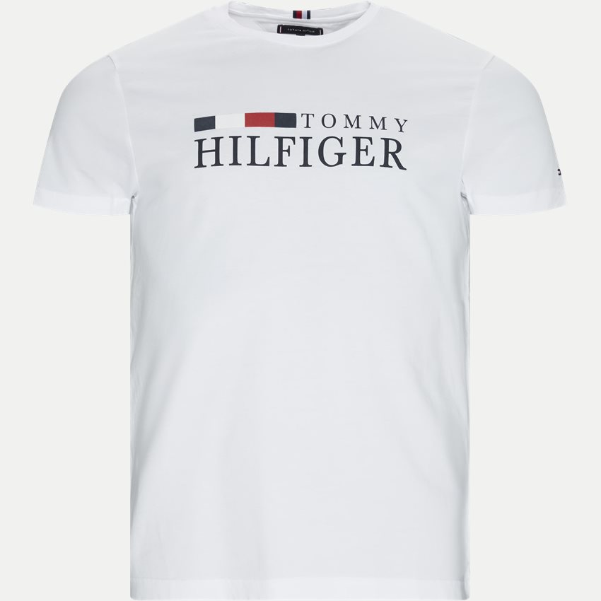 Tommy Hilfiger T-shirts RWB TOMMY HILFIGER TEE HVID