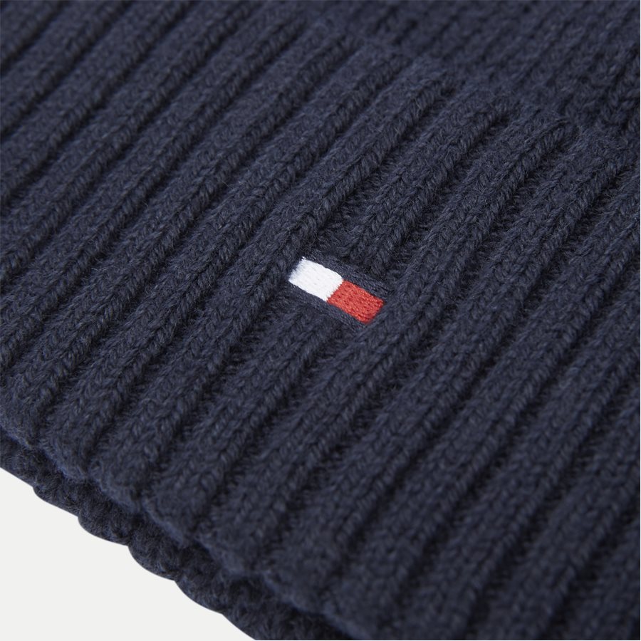 PIMA COTTON BEANIE - Pima Cotton Beanie - Caps - NAVY - 3