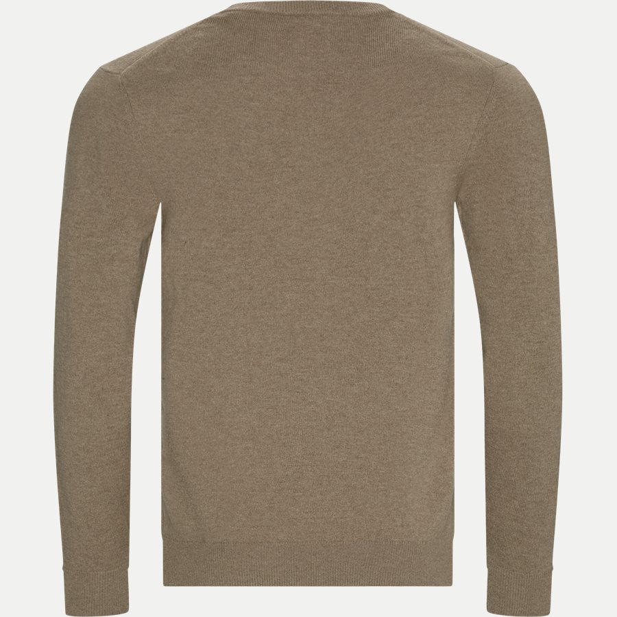 SUPERFINE LAMBSWOOL CREW 86211 - Superfine Lambswool Crew Neck Knit - Strik - Regular - BEIGE - 2