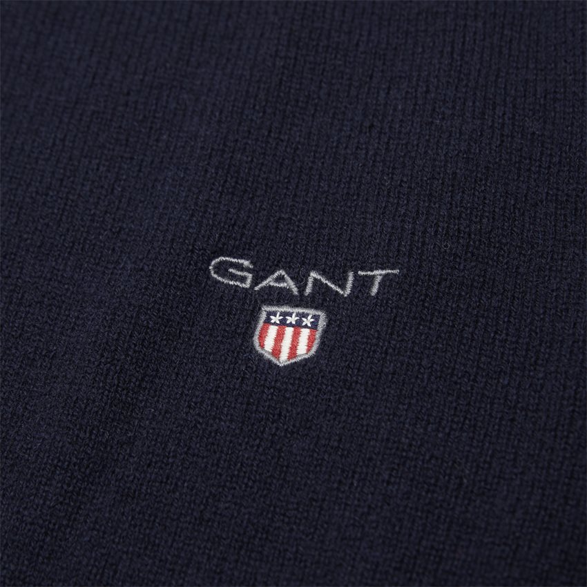 Gant Knitwear SUPERFINE LAMBSWOOL CREW 86211 NAVY