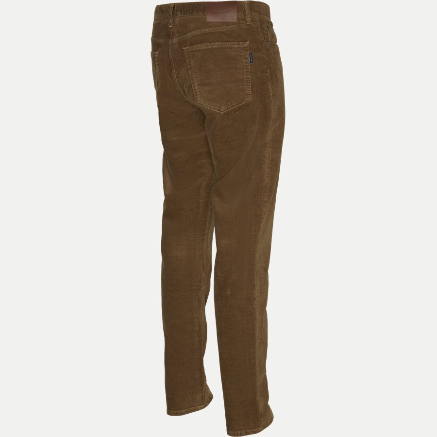 D1 SLIM CORD JEANS 1000188 - D1 Slim Cord Jeans - Jeans - Slim - KHAKI - 3