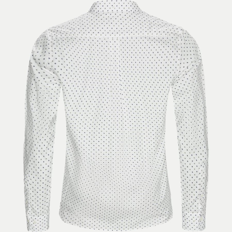 D1 MICRO SCRIBBLE PRINT - D1 Micro Scribble Print Shirt - Skjorter - Regular - GRØN - 2