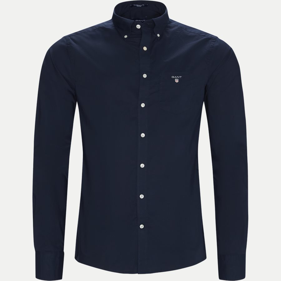 THE BROADCLOTH 3046400 - The Broadcloth Shirt - Skjorter - Regular - NAVY - 1