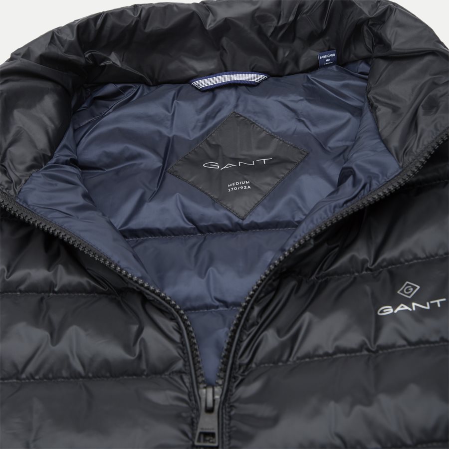 D1 THE LIGHT DOWN JACKET - D1 The Light Down Jacket - Jakker - Regular - SORT - 5