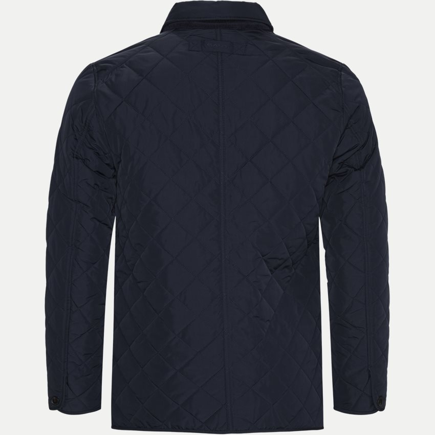 Gant Jackets D1 THE QUILTED CITY JACKET BLÅ