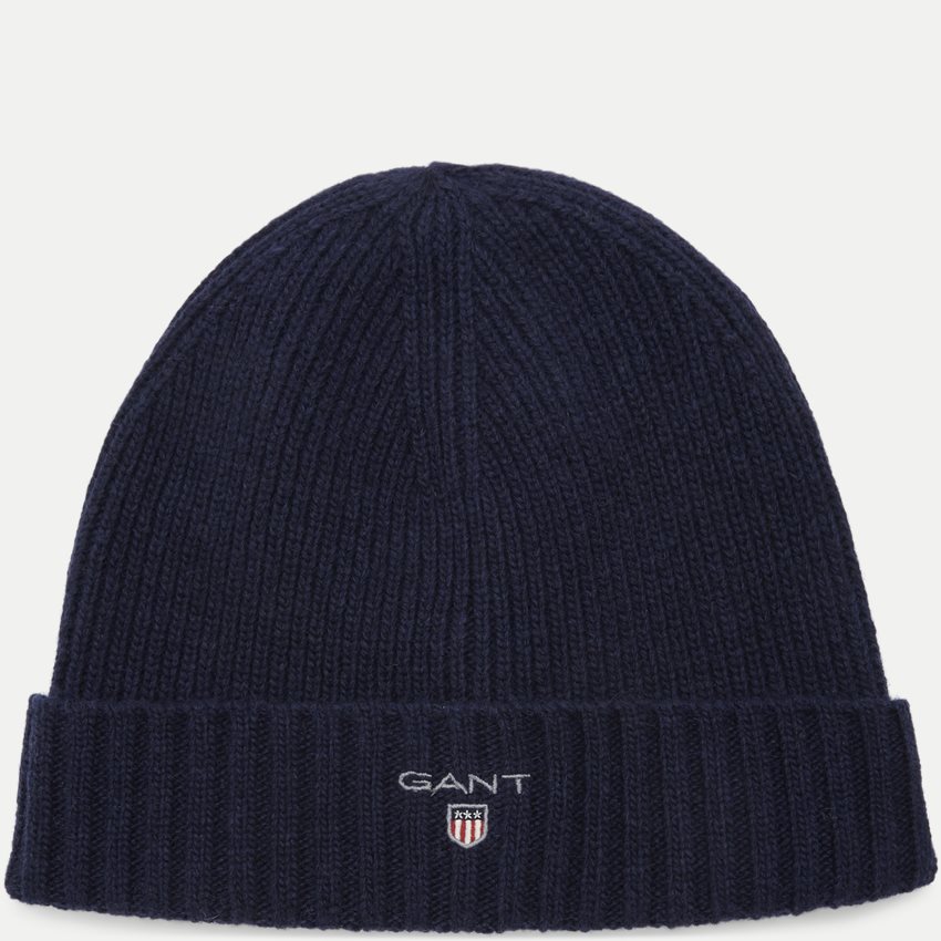 Gant Caps WOOL LINED BEANIE NAVY