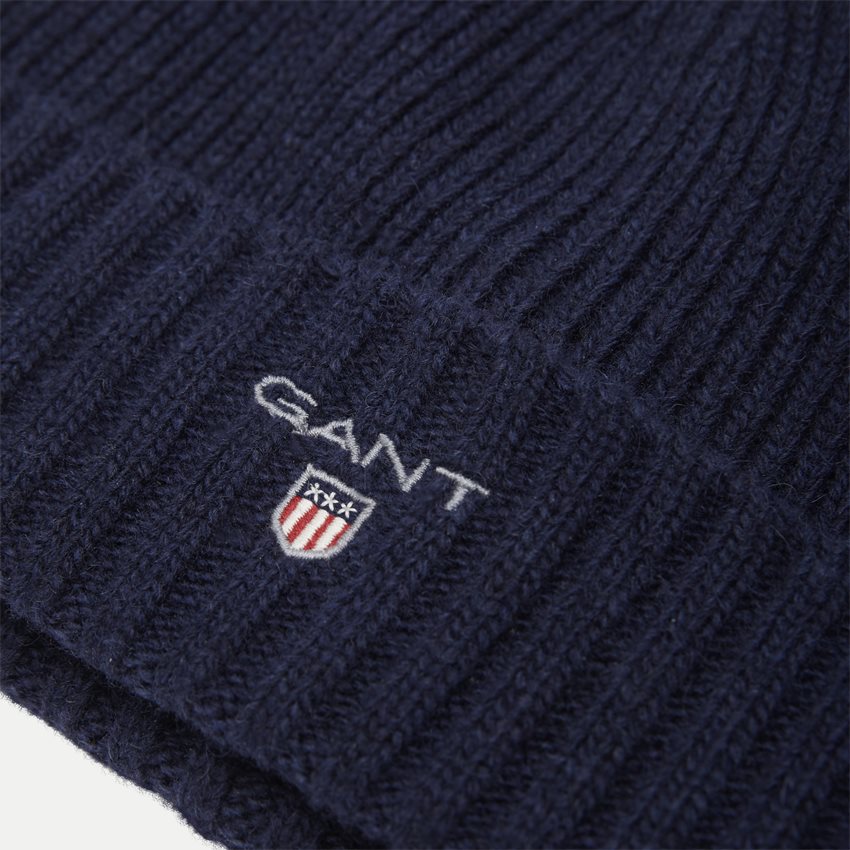 Gant Caps WOOL LINED BEANIE NAVY