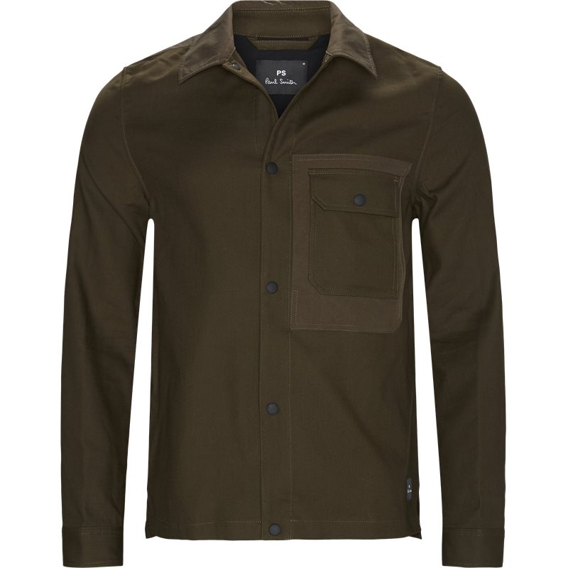 PS by Paul Smith Regular fit 489T A20605 Jakker Army Billede af PS by Paul Smith Regular fit 489T A20605 Jakker Army
