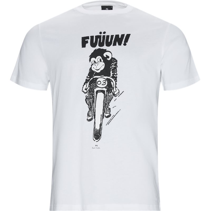PS by Paul Smith Casual fit 11R P1349 T-shirts Hvid Billede af PS by Paul Smith Casual fit 11R P1349 T-shirts Hvid