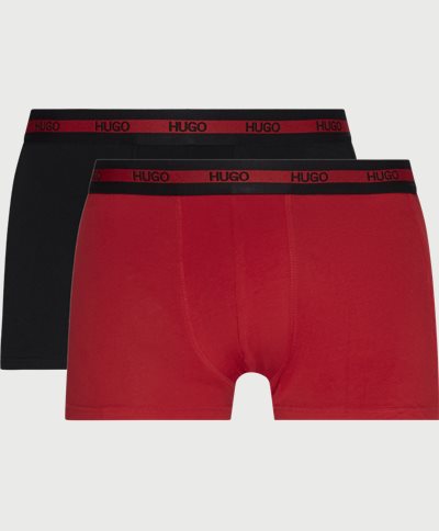 HUGO Underwear 50469775 TRUNK TWIN PACK Red