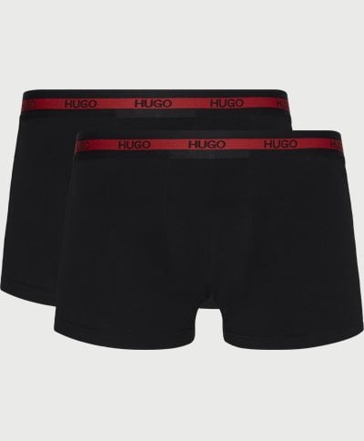 HUGO Underwear 50469775 TRUNK TWIN PACK Black