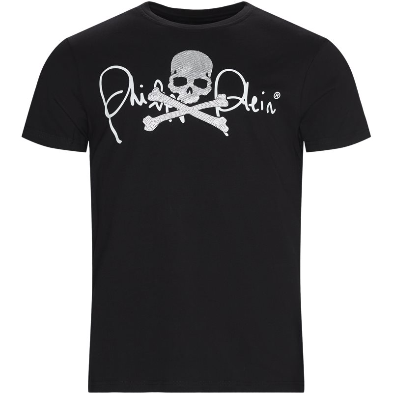 PHILIPP PLEIN Regular fit MTK3872 PJY002N T-shirts Sort/hvid Billede af PHILIPP PLEIN Regular fit MTK3872 PJY002N T-shirts Sort/hvid