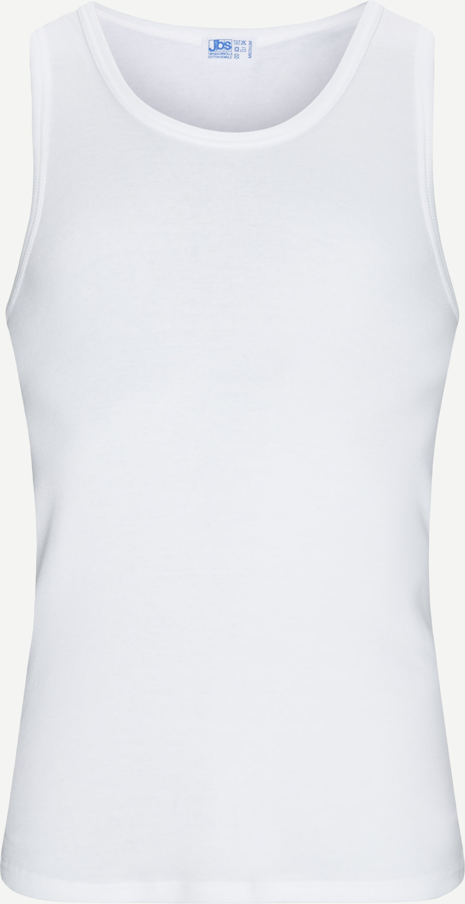 JBS Underwear 300/338-1 SINGLET ORIGINAL White