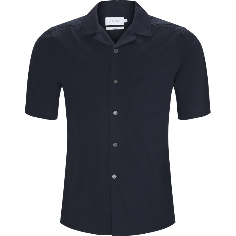 Calvin Klein Relaxed fit K10K104025 CUBAN COLLAR Skjorter Navy Billede af Calvin Klein Relaxed fit K10K104025 CUBAN COLLAR Skjorter Navy