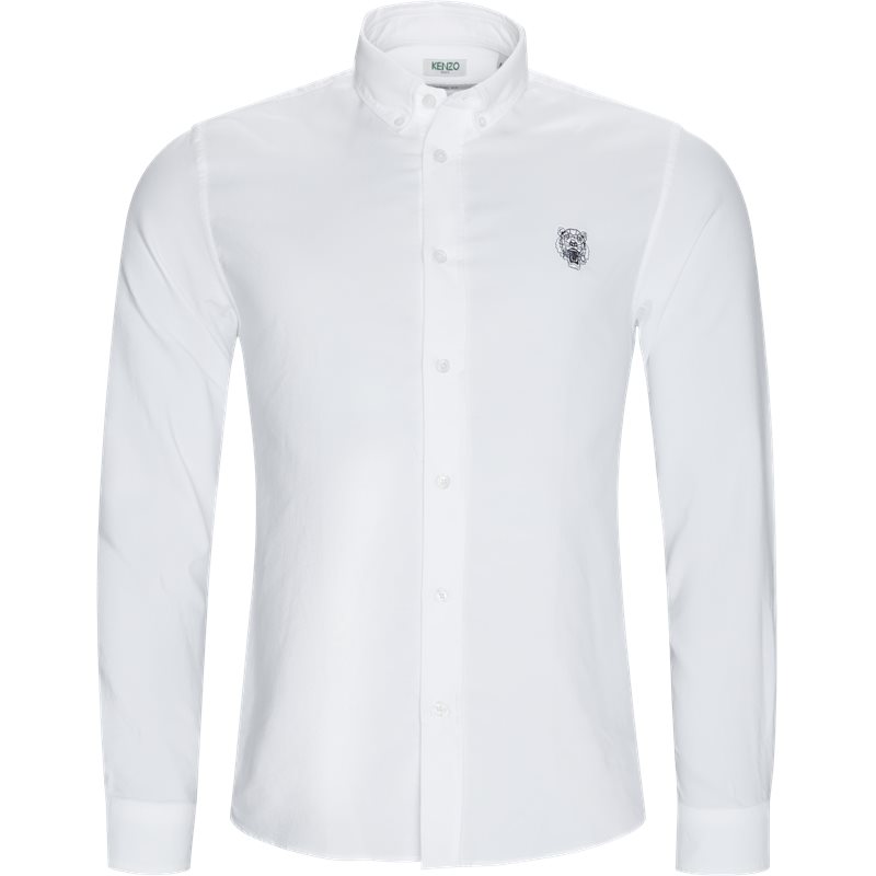 Kenzo Casual fit F965CH4001LB Skjorter Hvid Billede af Kenzo Casual fit F965CH4001LB Skjorter Hvid
