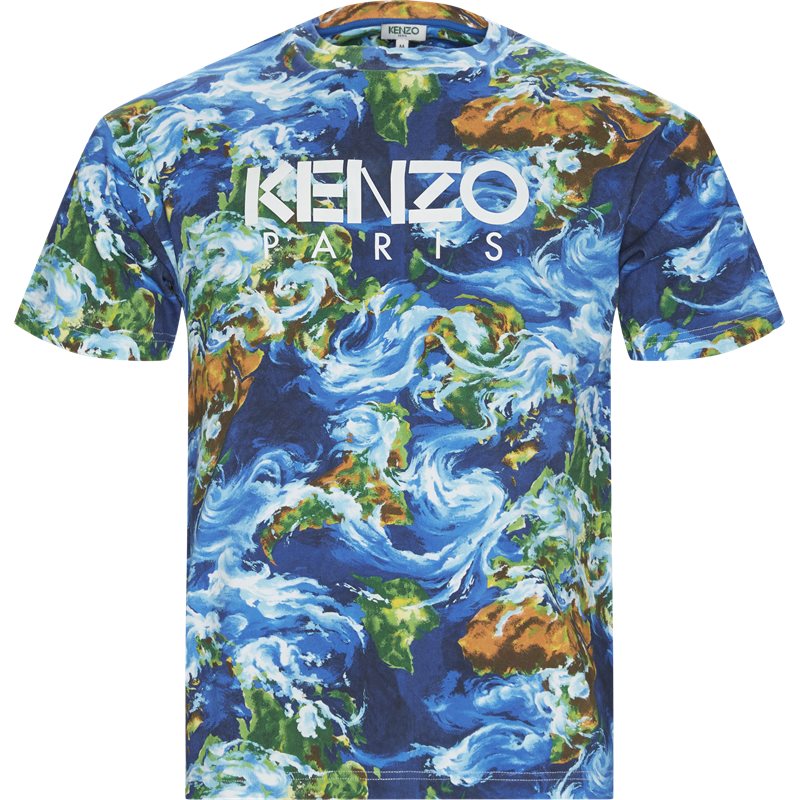 Kenzo Regular fit TS0534SM T-shirts Blå Billede af Kenzo Regular fit TS0534SM T-shirts Blå