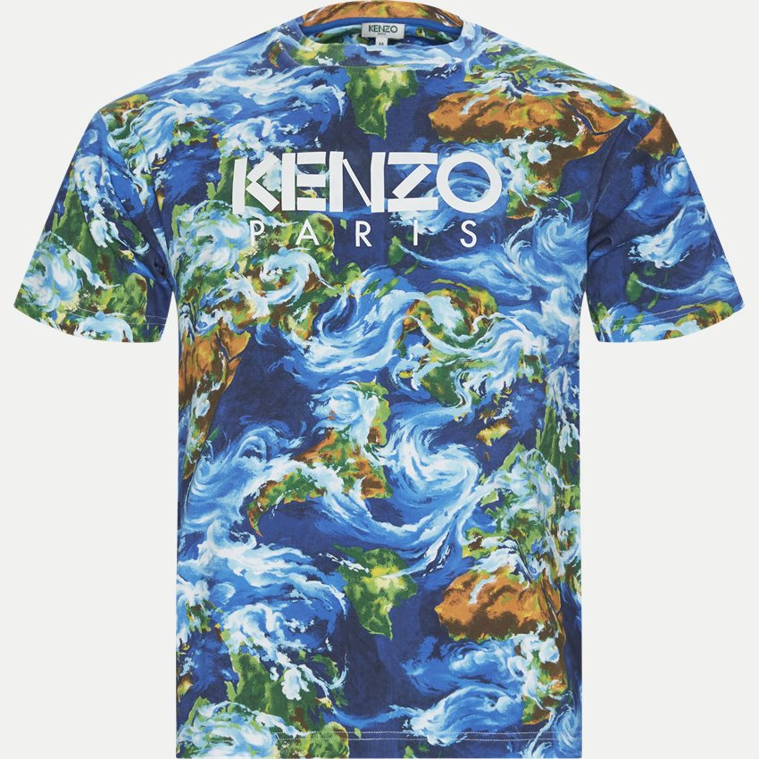 Kenzo T-shirts TS0534SM BLÅ