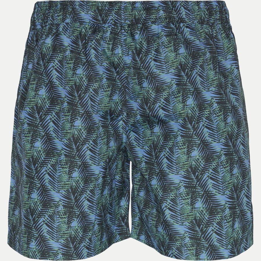3077 SWIMTRUNK PALM PRINT - Badeshorts - Shorts - Regular - GRØN - 2