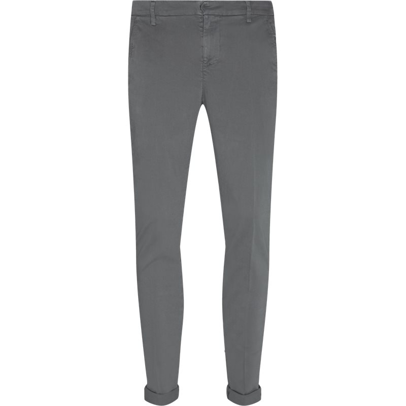 Dondup Slim UP236 GS0043 Bukser Grå Billede af Dondup Slim UP236 GS0043 Bukser Grå