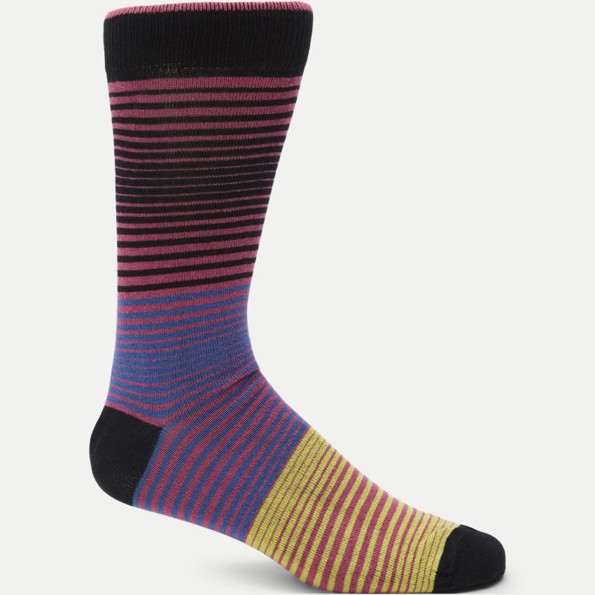 Simple Socks Strumpor ELTON NAVY/PINK