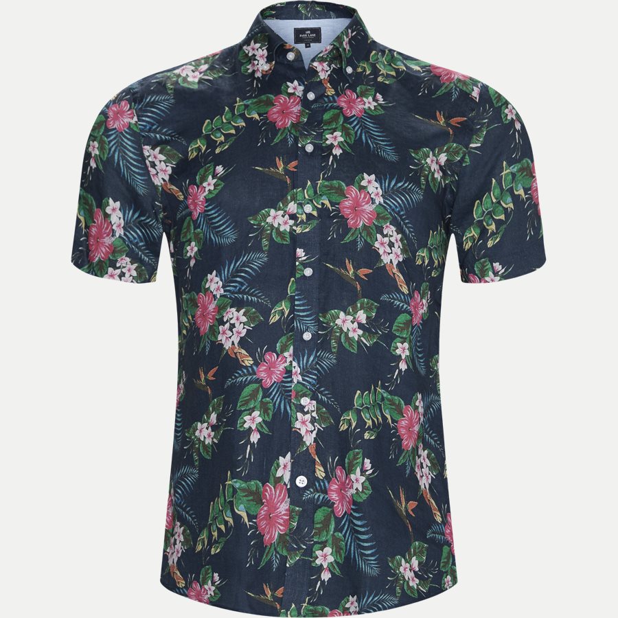 2994 SHIRT - Kortærmet Skjorte - Skjorter - Regular - NAVY - 1