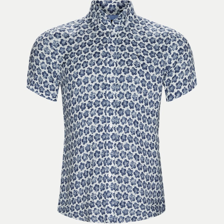 3014 SHIRT - Kortærmet Skjorte - Skjorter - Regular - BLÅ - 1