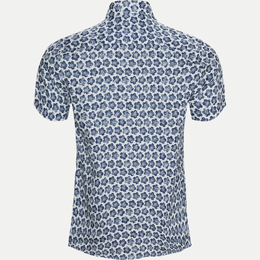 3014 SHIRT - Kortærmet Skjorte - Skjorter - Regular - BLÅ - 2