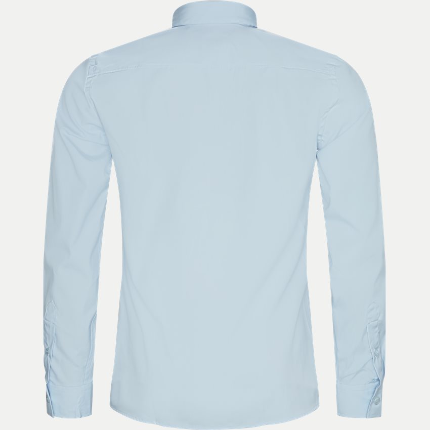Burberry Shirts M:SLIM PK CP TP 8015435 L.BLÅ