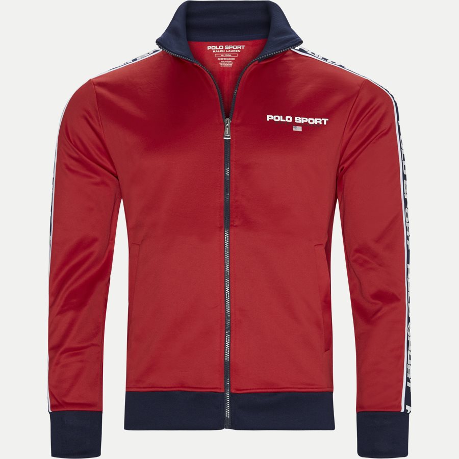 710761090 - Polo Sport Track Jacket - Sweatshirts - Regular - RØD - 1