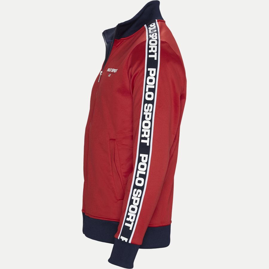 710761090 - Polo Sport Track Jacket - Sweatshirts - Regular - RØD - 3