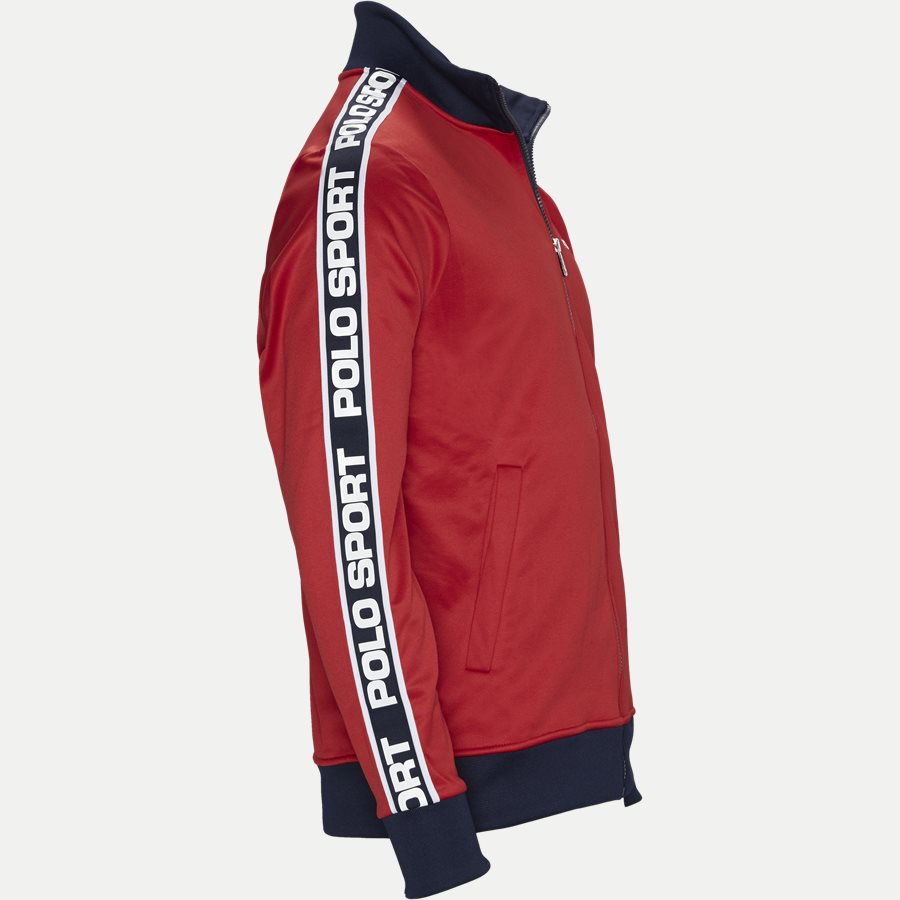 710761090 - Polo Sport Track Jacket - Sweatshirts - Regular - RØD - 4