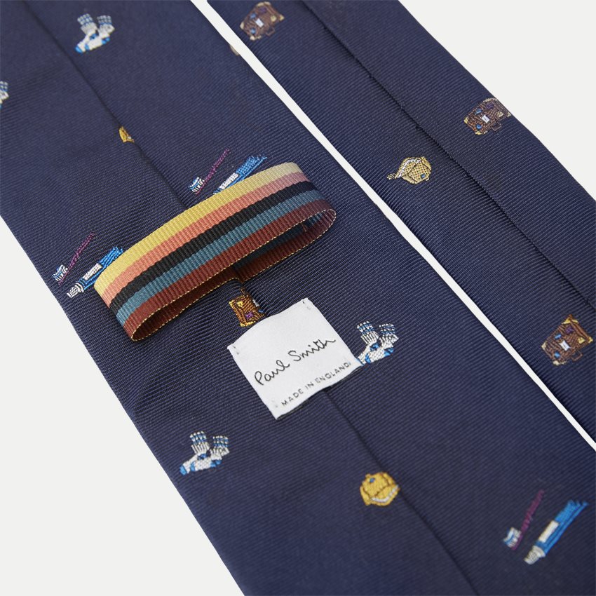 Paul Smith Accessories Ties 552M A40535 BLÅ