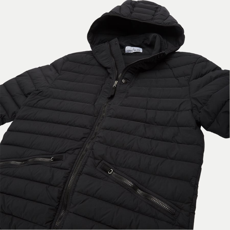 43125 - Loom Woven Down Chambers Stretch Nylon Jacket - Jakker - Regular - SORT - 6