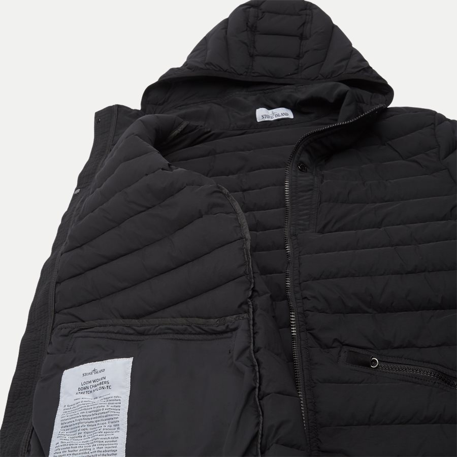 43125 - Loom Woven Down Chambers Stretch Nylon Jacket - Jakker - Regular - SORT - 10