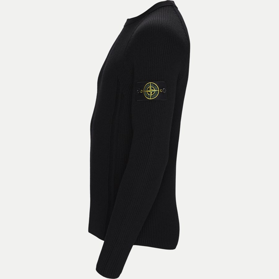 516C2 - Crewneck Sweater - Strik - Regular - SORT - 3