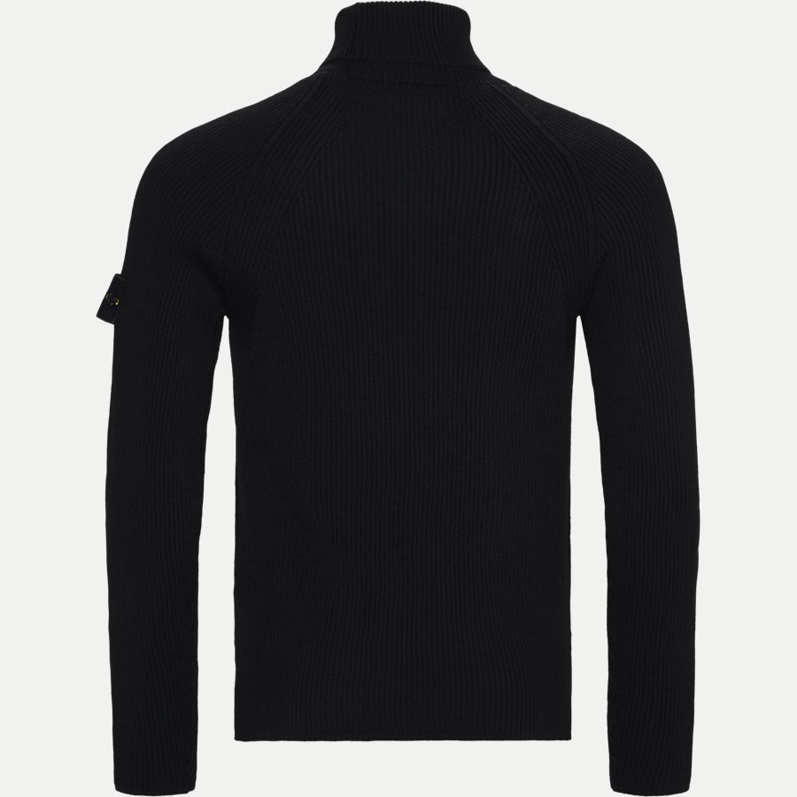 542C2 - High Neck Sweater - Strik - Regular - SORT - 2