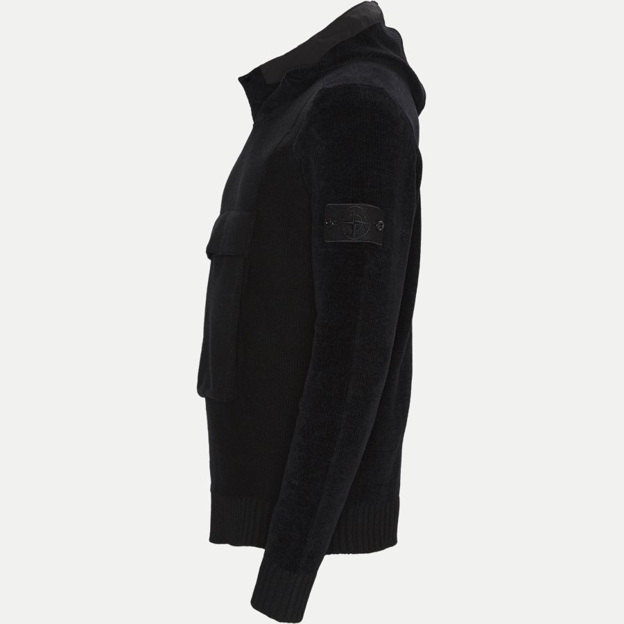593FA - 593FA Ghost Piece Hoodie - Strik - Regular - SORT - 4
