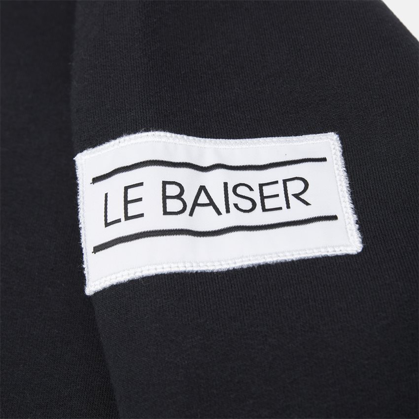 Le Baiser Sweatshirts NIGERIA BLACK