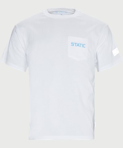 Static T-shirts JAMALO Hvid