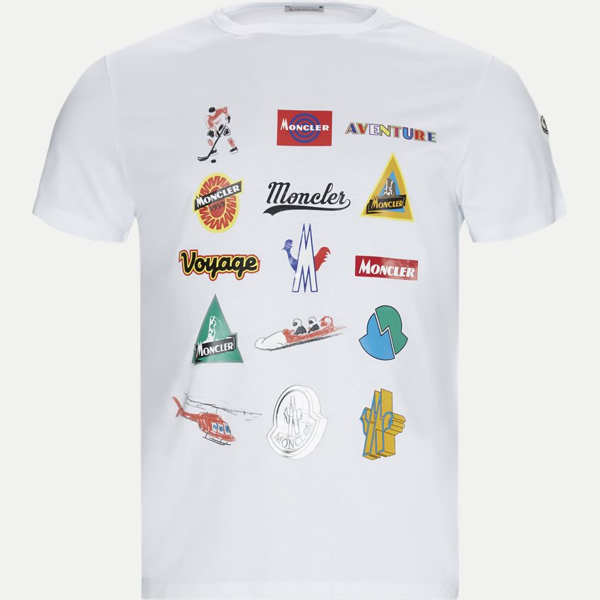 Moncler T-shirts 80026 50 8390T WHITE